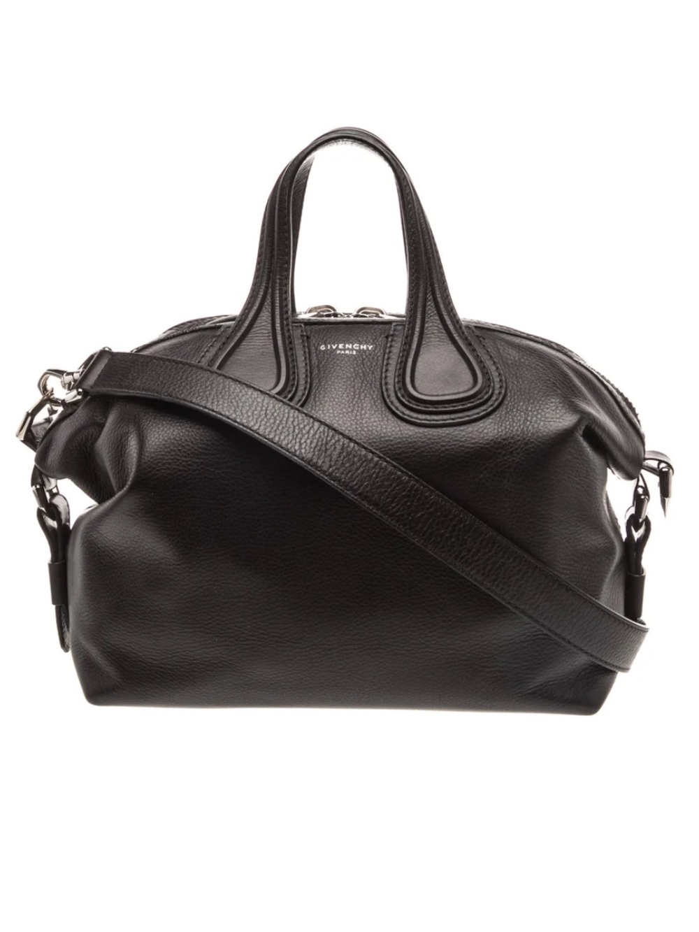 Givenchy Leather Top Handle Bag with Strap